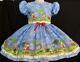 Annemarie-adult Sissy Baby Girl Dress Here We Go Zingzing Ready To Ship