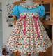 Annemarie-adult Sissy Baby Girl Dress Lolita Cupcakes & Kittens Ready To Ship