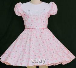 Annemarie-Adult Sissy Baby Girl Dress Lolita Doily Toss Ready to Ship