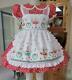 Annemarie-adult Sissy Baby Girl Dress Lolita Hohoho! Ready To Ship