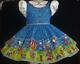 Annemarie-adult Sissy Baby Girl Dress Lolita Merry Go Round Ready To Ship