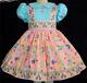 Annemarie-adult Sissy Baby Girl Dress Lolita Party Time Ready To Ship