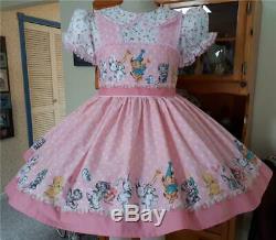 Annemarie-Adult Sissy Baby Girl Dress Party Parade Your Measurements