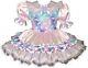 Arianna Custom Fit Pink Satin Glitter Unicorn Adult Baby Sissy Dress Leanne