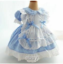 Baby Girl Sissy Mini Dress Cosplay Tailored set