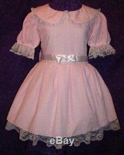 Classic Sissy Lolita Adult Baby Dress Aunt D