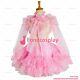 Cross Dressing Sissy Maid Baby Pink Organza Lockable Uniform Dress Cd/tvg1049