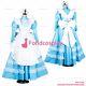 Cross Dressing Sissy Maid Lockable Baby Blue Pvc Vinyl Dress Uniform Cd/tv G1805