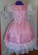 Enchanting Dress With Lace, Candy Pink Sissy Lolita Adult Baby Custom Aunt D