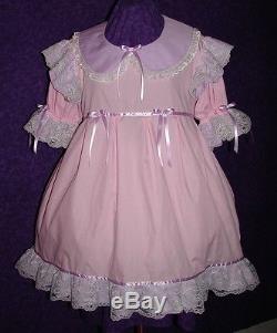 Frilly Adult Baby Sissy Dress Custom Aunt D