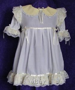 Frilly Adult Baby Sissy Dress Custom Aunt D