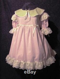 Frilly Mint Adult Baby Sissy Dress Custom Aunt D