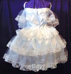 Gorgeous Tulle and Lace Adult Baby Sissy Dress Aunt D
