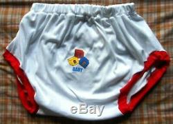 Hand Made/adult /baby/ Sissy/ Diaper Shirt/ Dress Panties Set Diaper Cover