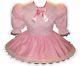 Kylie Custom Fit Pink Lacy Adult Lg Baby Sissy Dress Leanne