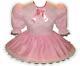Kylie Custom Fit Pink Lacy Adult Little Girl Baby Sissy Dress By Leanne's