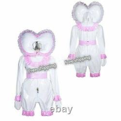Lockable PVC Jumpsuit Adult Sissy Cosplay Costume Tailor-Made