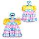 Lockable Adult Sissy Baby Mini Satin Candy Color Dress Tailor-madeg4007
