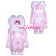 Lockable Heavy Pvc Jumpsuits Adult Sissy Baby Unisex Costume Tailor-madeg3910/g3