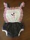 Mini Adult Baby Sissy Sun Suit / Romper With Water Proof Bottoms