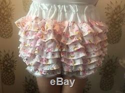 Made To Measure Sissy Maid Adult Baby Fetish Cd/tv Frilly Bloomers
