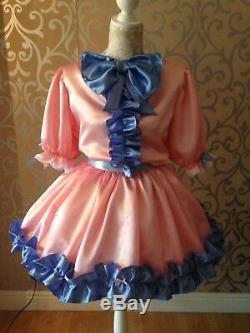 Made To Measure Sissy Maid Adult Baby Fetish Cd/tv Prissy Dress