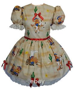 NEW Adorable Teddy Bear Cowboy Adult Baby Sissy Dress up Costume by Kathy