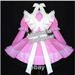 New! Sissy maid adult baby neuter CD/ TV pink PVC @