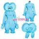 New Sissy Baby Heavy Pvc Jumpsuit Romper Cd/tv Tailor-made # Set