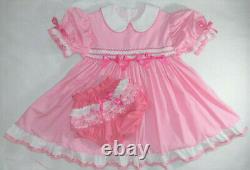 PINK STRAWBERRY PIE Dress Set Custom Made Adult Baby Sissy Littles ABDL