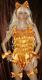 Prissy Sissy Maid Adult Baby Gold Elasticated All In One Teddy Play Suit