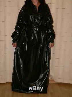 R40ADULT BABY Sissy PVC Nachthemd Kleid Kittel Nightgown dress