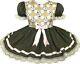 Ready 2 Wear Pink Gold Minnie Mouse Adult Baby Sissy Little Girl Dress Leanne