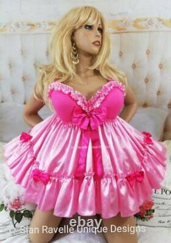 Sian Ravelle LUXURY SISSY SEXY ADULT BABY DOLL BRA DRESS & FRILLY KNICKERS