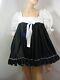 Sissy Adult Baby Black White Cotton Dress Plus Sizes Available French Maid