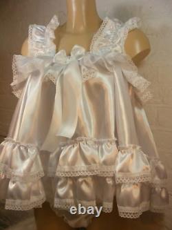 Sissy adult baby dress, sain doll sleepwear dress can be customized