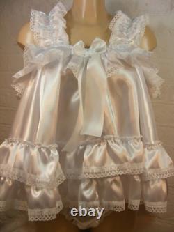 Sissy adult baby dress, sain doll sleepwear dress can be customized