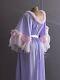 Vtg Sissy Adult Baby Nightgown Pjs Pajamas Frilly Fru Fru Db Chiffon Bows Nylon